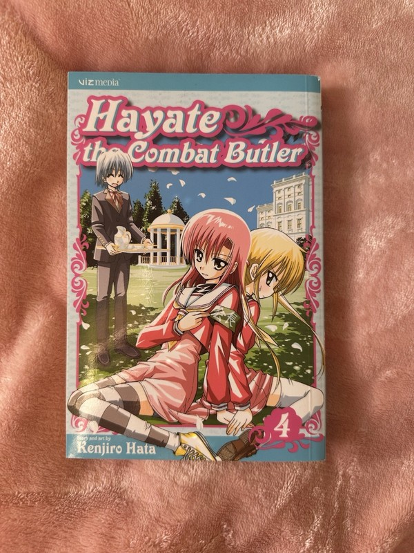 Hayate The Combat Butler Vol.4 Manga Comic Book In English