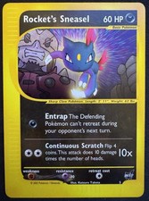 Pokémon TCG Rocket's Sneasel Best of Game 5/9 Regular Promo Promo on eBay