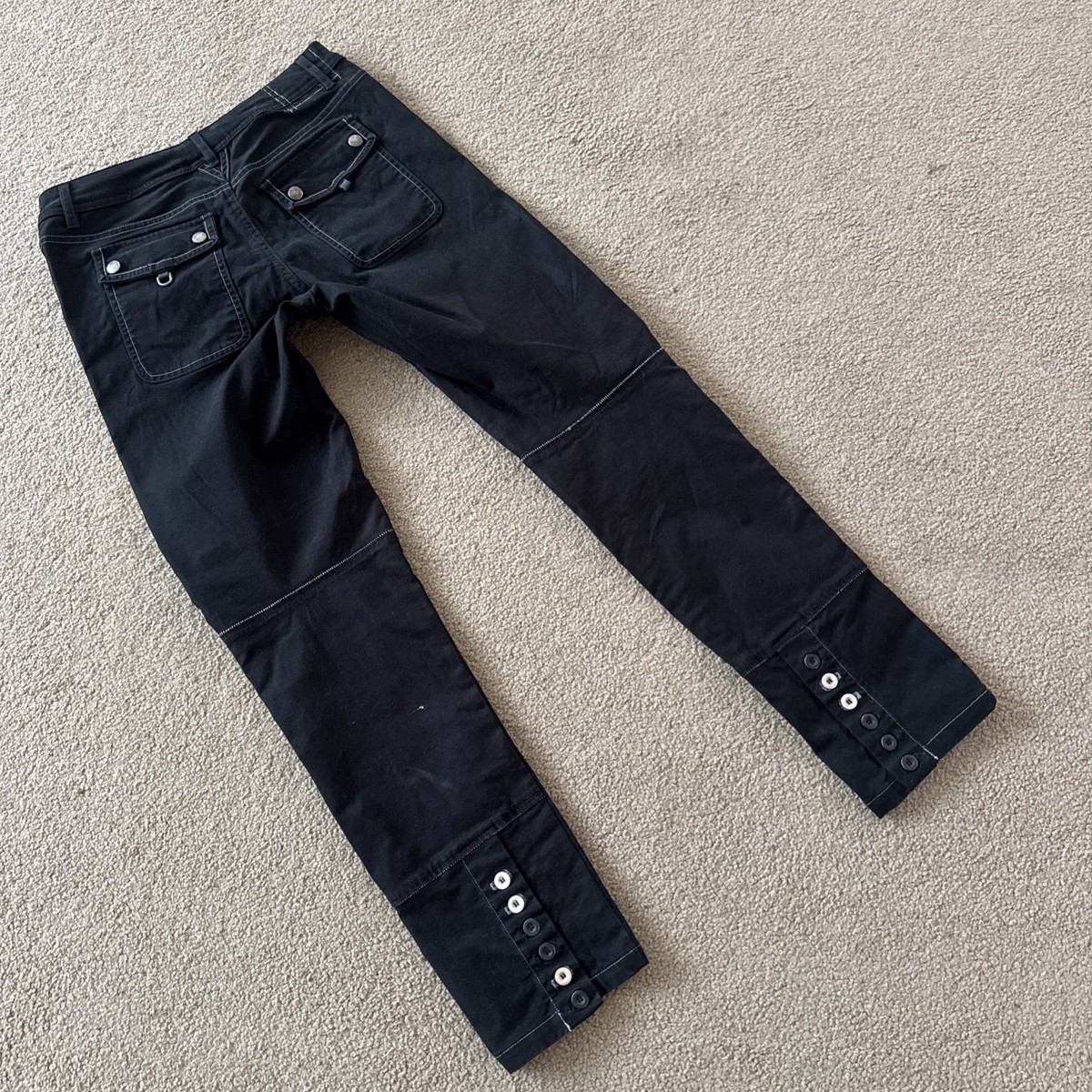 Marithe Francois Girbaud Paris Y2K 2000s Grunge Denim Shuttle Tape 