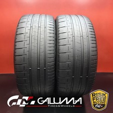 Set Of 2 Tires Pirelli P-zero Corsa Pzc4 28540zr22 2854022 No Repair 93879