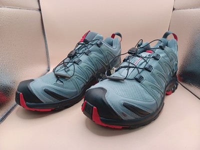 NEW Salomon Mens XA Pro 3D Gore-Tex Waterproof Trail Running Shoes Blue Size 9.5