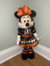 Minnie Mouse Halloween 23 inch weighted door greeter stuffed plush Walt Disney