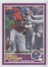 1989 Score Supplemental Simon Fletcher #363S Rookie RC