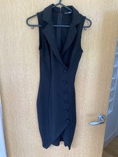 Fashion Nova Black Bodycon Date Night Evening Dress Size XS