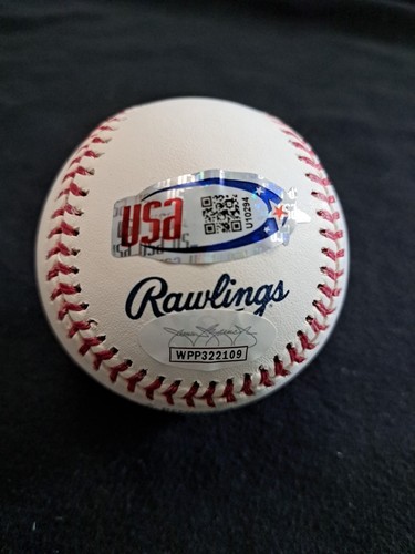 Baseball Chipper Jones firmato Rawlings Atlanta Braves pensionamento USA JSA 99NLMVP - Foto 2 di 9