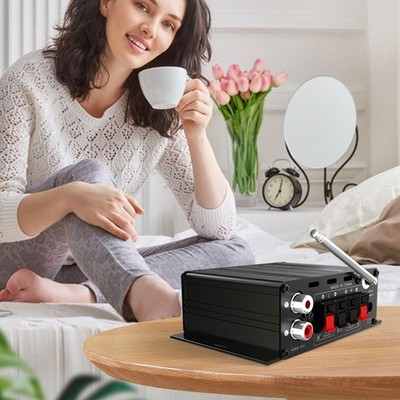 2-Kanal-Autoverstärker mit hohem und niedrigem Audioeingang Bluetooth 5.0
