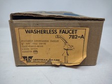 MISSING AERATOR Central Brass Portable Dishwasher Facuet 1/2" NPS 782-A