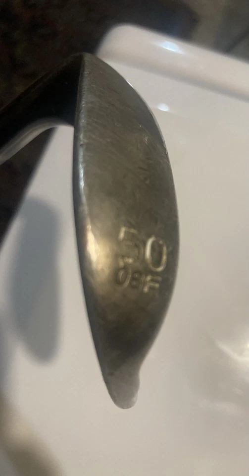 Titleist Vokey SM7 Brushed Steel Gap Wedge GW 50* 8 Bounce F-Grind Wedge Mens RH - Image 2 of 4