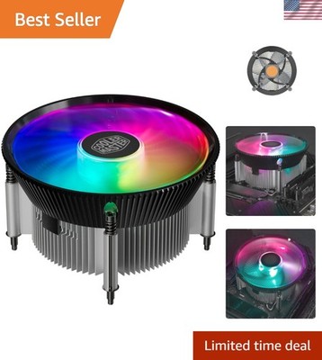 Quiet 120mm i70C CPU Cooler for Intel LGA 1700 - Aluminium & Copper Design