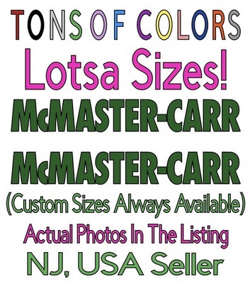 TWO McMaster-Carr Die Cut Vinyl Decals Industrial Supply House Fasteners Equip