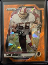 2024 Panini Prizm - LaVar Arrington Orange Ice Prizm #295
