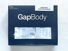 NWT 3-Pack GapBody by Gap Women's M Bikini Underwear GPW00274