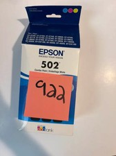 Genuine Epson 502 Ink Bottle Combo Pack OEM New Sealed EcoTank ET-2750 ET-2850