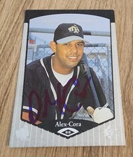 Alex Cora Signed 1997 Upper Deck SP RC Card #69 Auto MLB Dodgers RAD