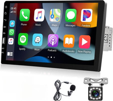 Radio Estereo De Pantalla Para Coche Carro GPS WiFi Tactil Single Din Bluetooth