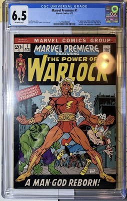 Marvel Premiere # 1 CGC 6.5 1972 1st App of Him Warlock Guardians of the Galaxy