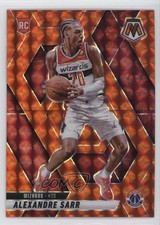 2024-25 Panini Mosaic Rookies Orange Prizm 224/249 Alexandre Sarr #216 1l42