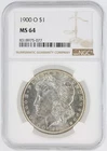 1900-O Morgan Silver Dollar NGC MS64 S$1 New Orleans Minted No Reserve