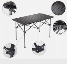 Portable Outdoor Camping Table Storage Bag Folding Picnic Party Garden BBQ 95cm