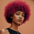 8 Inch Short Afro Wigs for Black Women 70s Afro Kinky Curly Wig Bouncy Fluffy...