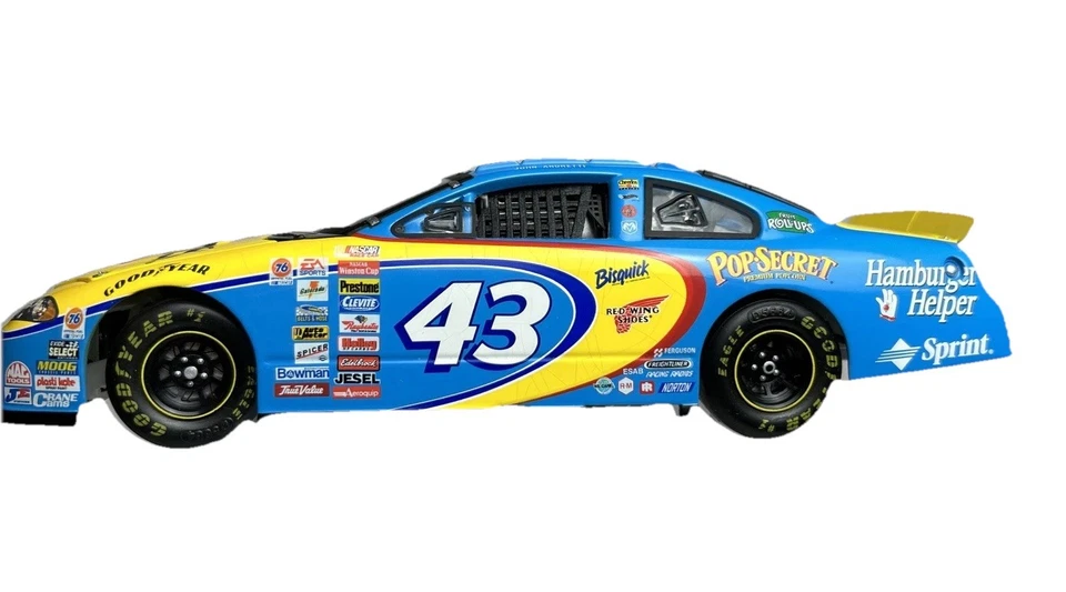 John Andretti #43 Cheerios 2001 Dodge escala 1:24 diecast coche Mac herramientas NASCAR Foto 2 de 4