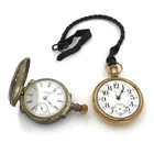 Antique Illinois Watch Co. 18s 7-21j 50-54mm Pocket Watches Lot of 2 #WB4185-4