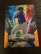2024 Panini Prizm - Prizmatic Ryan Clifford #6 Orange Pulsar Prizm /399 (RC)