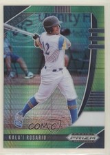 2020 Panini Prizm Draft Picks Green & Yellow Hyper Kala'i Rosario #PDP158 0c2