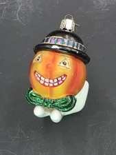 Merck Family Old World Christmas JOLLY JACK O' LANTERN 01 Halloween Ornament OWC