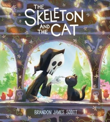 The Skeleton and the Cat Hardcover Brandon James Scott