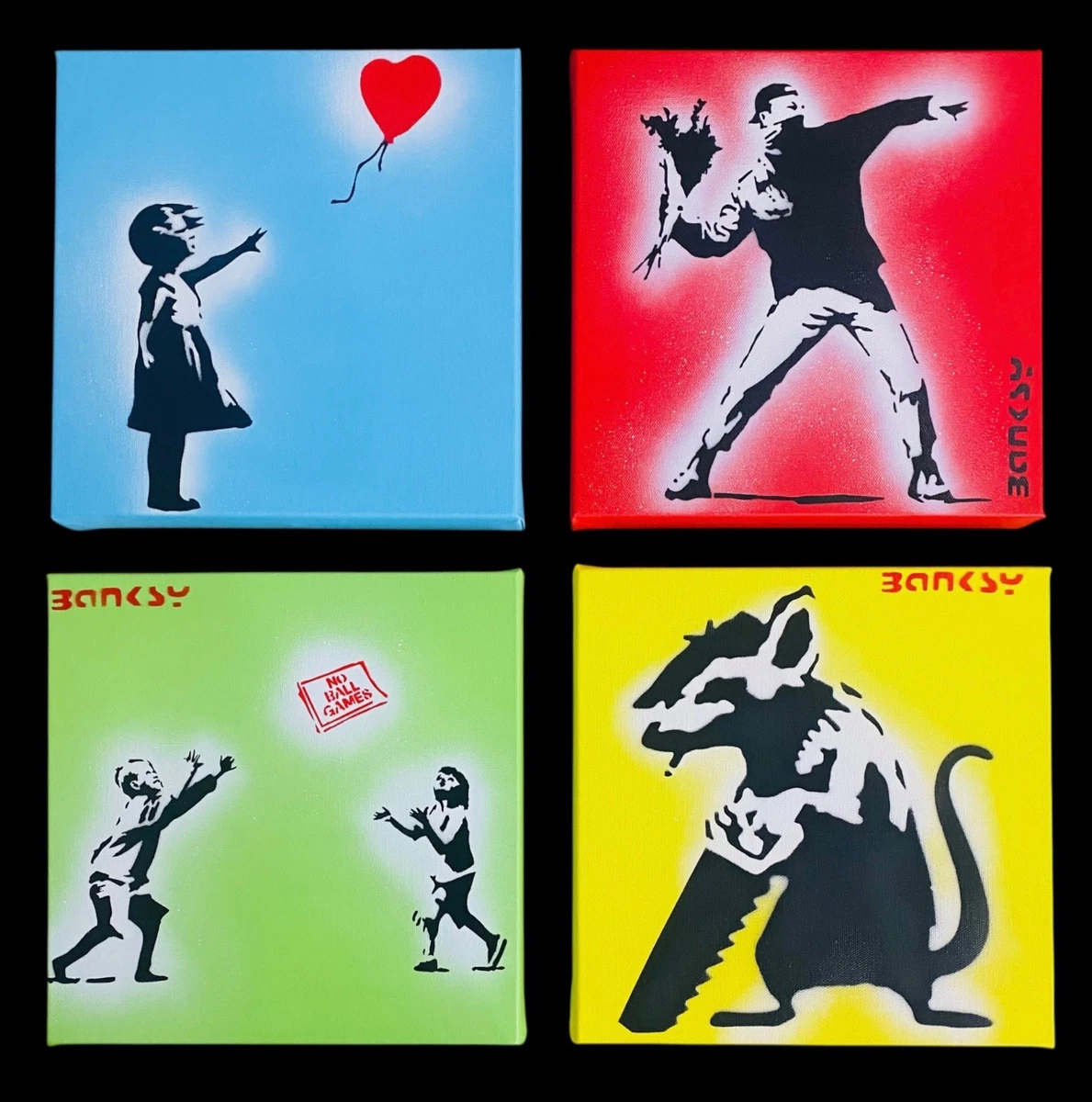 Banksy Art Paintings for sale | eBay