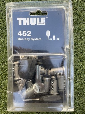 Thule 452 453000 (451200?) One Key System - Set of 12 Locks