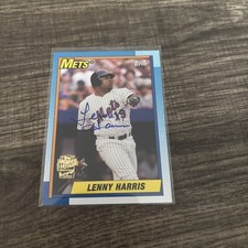 2014 Topps Archives - Fan Favorites Autographs Lenny Harris #FFA-LH (AU)