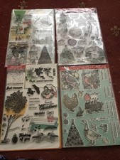 Craft clearout of acrylic stamps lot 1