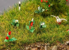 Faller 181282 HO Scale Lilies -- pkg(18)