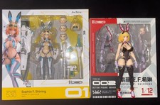 Figma Bunny Girl Sophia F. Shirring 1/12 Complete Action Figure Set Of 2