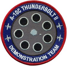 USAF 355th FIGHTER WING – A-10 DEMONSTRATION TEAM – PATCH