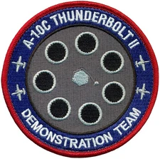 USAF 355th FIGHTER WING – A-10 DEMONSTRATION TEAM – PATCH