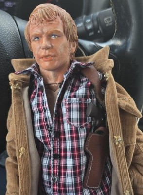 1/6 Ooak  Starsky And Hutch ''HUTCH'' 2.0 Expression Headskulpt Only 