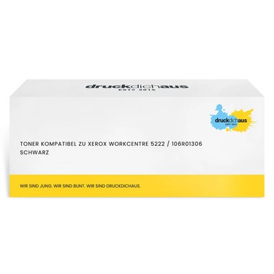 Toner kompatibel zu Xerox Workcentre 5222 / 106R01306 schwarz