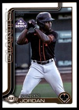 2025 Topps Pro Debut #PD-146 Dakota Jordan
