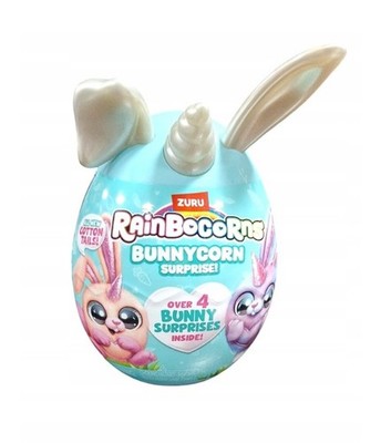Rainbocorns Bunnycorn Serie 2 Plüschtier im Ei, Gratis Zugabe, 6 zum Sammeln