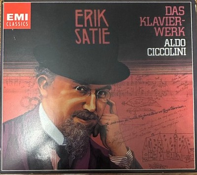 Aldo Ciccolini Erik Satie - Das Klavierwerk - Works For Piano - Box + CD