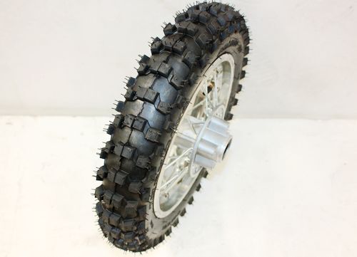 2.50 - 10 10" Inch Rear Disc Brake Wheel Rim Knobby Tyre Tire PIT PRO Dirt Bike - Bild 2 von 7