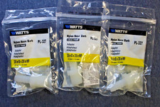 Qty 3 Watts PL-327 3/8" ID x 3/8" MIP Nylon Tube Male Hose Barb Adapters