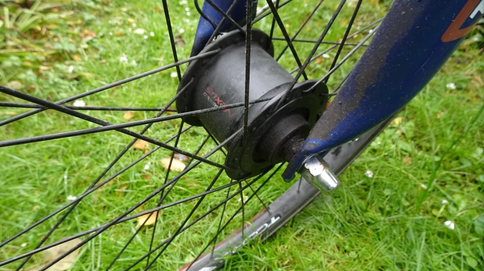 Fahrrad Mountainbike Dynamo Hub Federung vorne 26" Shimano 21 Gang - Bild 4 von 4