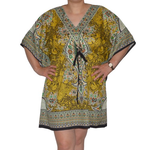 Sommerkleid Strandkleid Damenkleider Freizeitkleid Boho Strandkaftan Urlaub - Bild 28 von 51