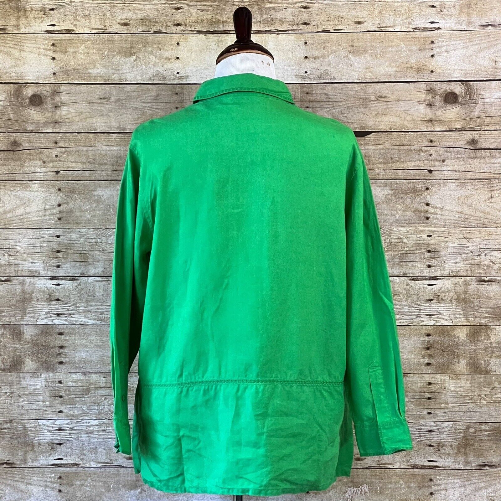 Westbound II Womens Blouse , Size 1X, Green Color - image 6