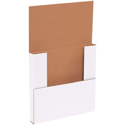 Aviditi Kraft Easy-Fold Mailing Boxes - 12x10.5x2 Inches, Pack Of 50, Crush-Proof Shipping Boxes