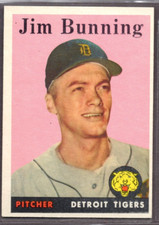 1958 Topps Set-Break #115 Jim Bunning EX-EXMINT *JAYSACE*